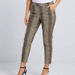 NWT | Counterparts Snake Print Stretch Pull-On Pants | Size 16